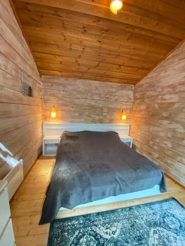 Фото номера Вилла Дома для отпуска Akmenos Villas &amp; Bungalow г. Bražuolė 16