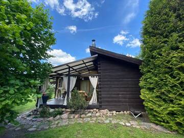 Фото номера Вилла Дома для отпуска Akmenos Villas &amp; Bungalow г. Bražuolė 14