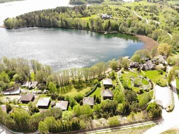 Фото номера Вилла Дома для отпуска Akmenos Villas &amp; Bungalow г. Bražuolė 27